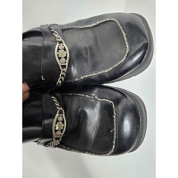 Vintage 90s Y2k Sassy Stuff Chunky Black Mary Jane Loafer Platforms - Picture 15 of 15
